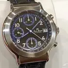ساعة جان مارسيل السويسرية ازرق