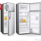 ثلاجة جنرال جولدي بابين ثلج 7.2 قدم فضي ستيل GR212DF