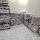 السرير الحديد سرير دورين تجهيز سكن عمال طراحه بطانيه مخده