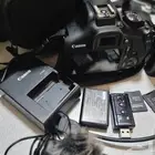 معدات تصوير يويتويبر كاميرا كانونEOS1300D مع عدستين والكثير