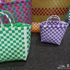 سلات بلاستيك صناعة يدوية بجودة عالية