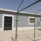 للايجار استراحة بحي الواحة على أرض نجارية