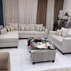 كنب جديد أمريكي ثلاثه في اثنين ونوص زيده كنبه نفرين