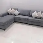 تفصيل وتنجيد الكنب والمجالس والستائر والمساند حسب الطلب والت