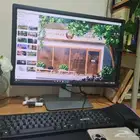 كمبيوتر مكتبي مع شاشة 24 كبيرة