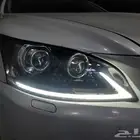 تغيير زجاج شمعات لكزس LS460 مع إصلاح لد نهاري