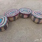مشغولات خوص مقاس 20سم في 15سم تقريب ا