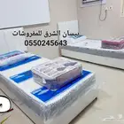 الخصم رمضاني (سرير خشب بوكس مع المرتبة طبية جديد)