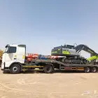 نقل معدات جميع أنحاء المملكة