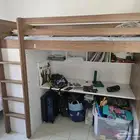 سرير و مكتب مدمج