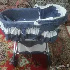 سرير اطفال متنقل نظيف جدا