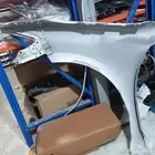 رفرف لكزس ES يمين أبيض لؤلؤي من موديل 2022الئ 2025