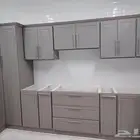 تفصيل وتصميم جميع انواع المطابخ علي احدث الموديلات العصرية