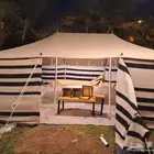 بيوت شعر ابيض مخطط اسود