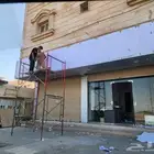 تركيب حروف بارزة واستكرات وكلادنج وصيانة اللوحات