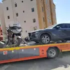 سطحه لسحب المركبات المتعطله والسليمه داخل وخارج مدينة جدة عل