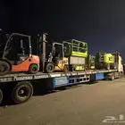 تأجير رافعات شوكيه فوركلفت سيزرلفت مارلفت كرينات