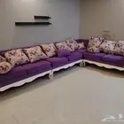 كنب زاوية مستعمل للبيع بحالة جيدة جدا