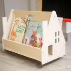 صندوق ارفف كتب للاطفال على شكل بيت