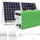 منظومة طاقة شمسية بحجم 18 امبير 6 لمبات ومنفذ ولاعة بجوده عا