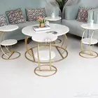 طقم طاولات شبه جديد