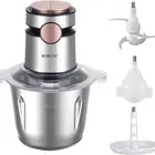 مفرمة خضار ريبون 2 لتر 500 واط. فضي