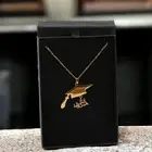 سلاسل تخرج بالاسم مطلي ذهب او فضه عير 21