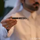 اقلام رجاليه بلاسم طلاء فضي او ذهبي حسب الرغبة