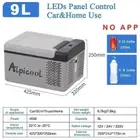 ثلاجة البيكول Alpicool للسيارة والرحلات بأحجام مختلفة