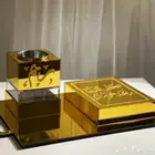 طقم مباخر ذهبي بالاسم ملكي من متجر حلي الهدايا