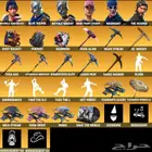 حساب فورت نايت رقصه فلوس