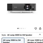 بروجكتر benq tk700