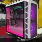 pc للبيع مع كرسي وطاوله وشاشه واغراض البيسي كاملة