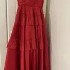فستان سهرة احمر