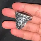 خاتم عقيق كرزي صياغة عارف