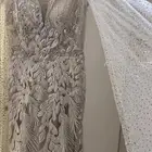 فستان لبس مره وحده اخذته ب600 وابيعه ب250 مقاس 14