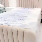 سرير نفر ونص خشب اصلي تفصيل للبيع