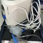 جهاز بخار   لي الكمام يحتاج تعديل فقط  ومعه دواء والمحلول.