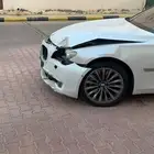 بي ام دبليو ال اي 750 (2009) ابيض مصدوم