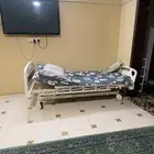 سرير متحرك كهربائي جديد مستخدم شهر 500ريال