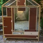 قفص خشب قوي جديد غير مستخدم