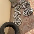 طيس كيا ثلاث حبات اصليه و 4 تجاري مع كفر نظيف مقاس 16