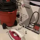 مكنسه مع مكوى جديده استخدام مره وحده