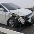 اكسنت 2017 ابيض شرط من الصدام لصدام مكينه قير شرط للبيع