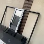 نافذة دبل قلاس جوده عاليه جديده مقاس مترين تقريبا