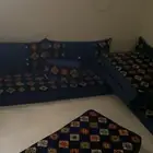 جالسه ارضيه  4 في 5 سباب البيع نقلت شقه  جديده والمجلس صغير