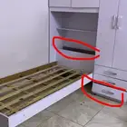 سرير مع دولاب