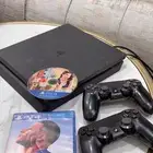 سوني 4 جديد 500 قيقا ويدين جديدة ومعه شريط فيفا22 و قراند 5