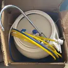 فلتر ماء جديد مااستخدمته نهائي فقط ركبته وشلته