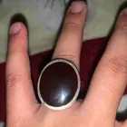خاتم عقيق كرزي راهي